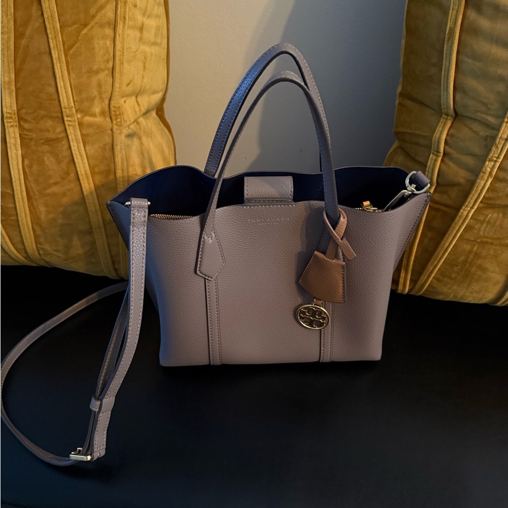 “SOLD” Tory Burch Perry Triple Small Tote